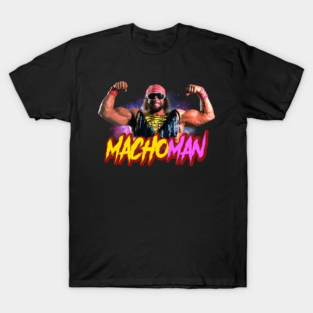 cream strong macho T-Shirt by kiroatilalu